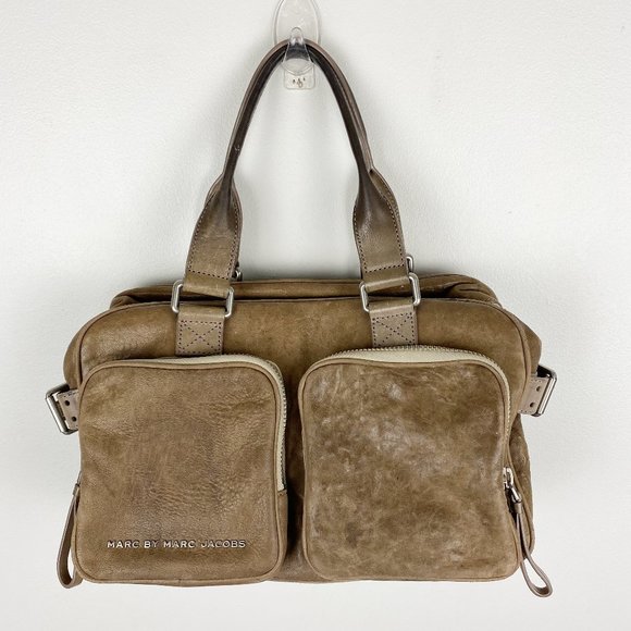 Marc By Marc Jacobs Handbags - Marc By Marc Jacobs Brown Lamb Leather Purse